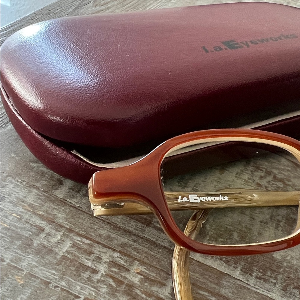 La Eyeworks Vtg Subzero Frames W Case - image 5